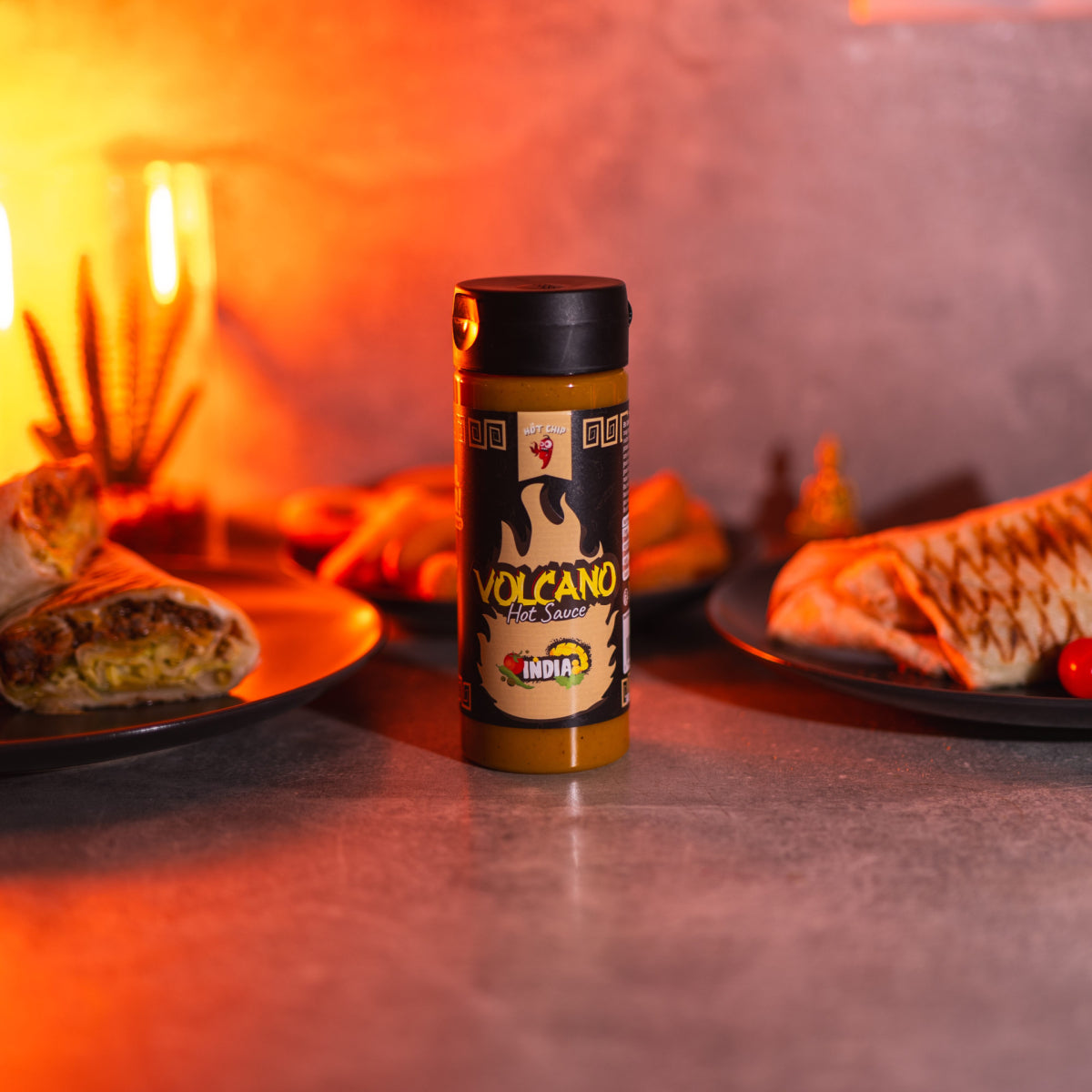 Volcano Hot Sauce - Spicy India Hot Sauce