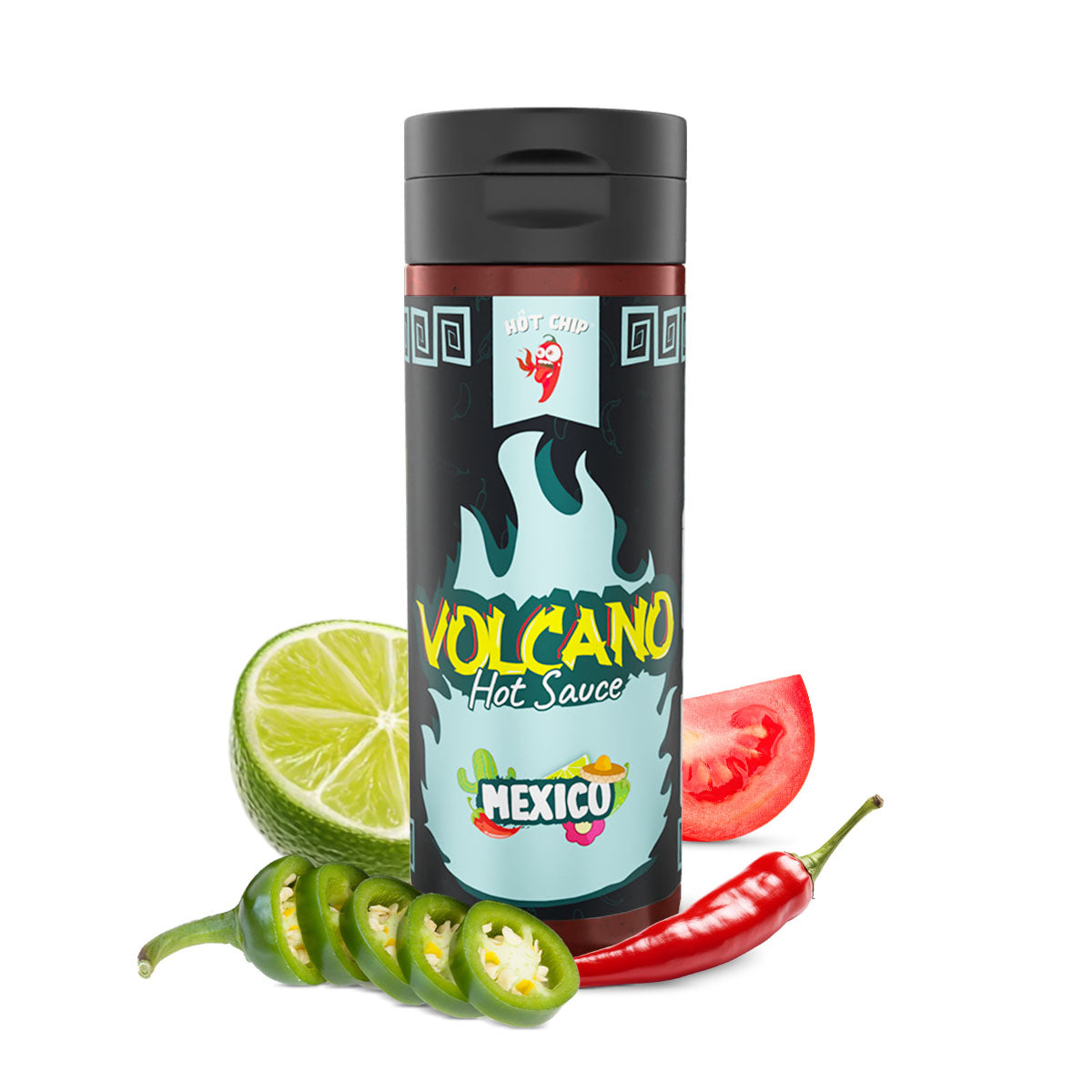 Volcano Hot Sauce - Spicy Mexican Hot Sauce