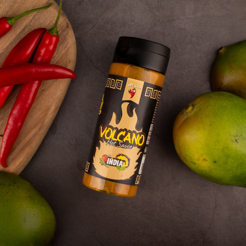 Volcano Hot Sauce - Spicy India Hot Sauce