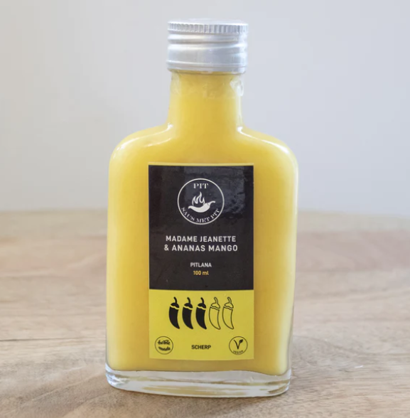 Zoete Hot Sauce: Een Pittige Exotische Sensatie met onze Tropische Ananas hete saus