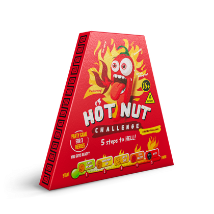 HOT-NUT Challenge – Durf jij de heetste pinda uitdaging ter wereld aan? - 5 bizarre levels pittigheid