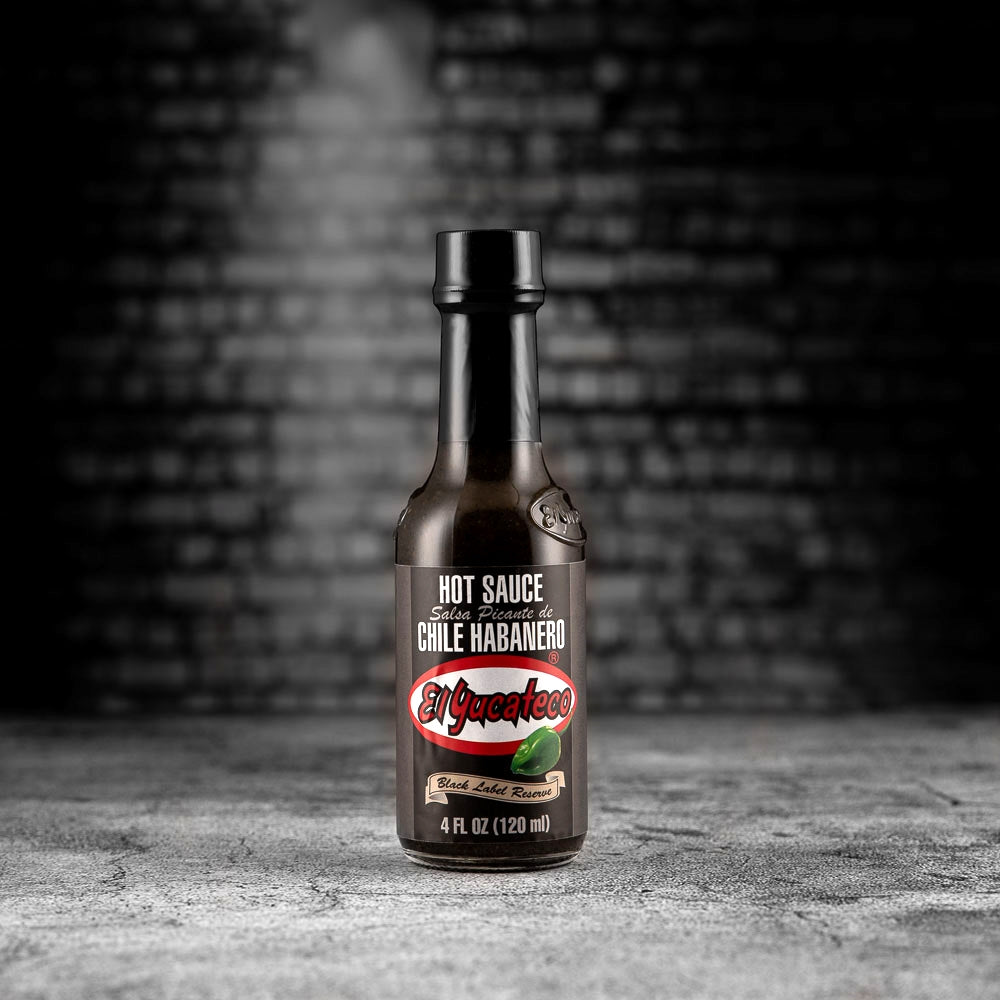 El Yucateco Salsa Picante Negra de Chili Habanero 120ml