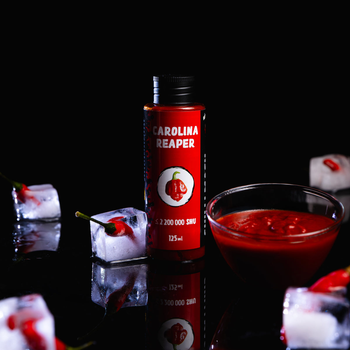 HOT-CHIP Carolina Reaper Chilli Mash 125 ml – 2.200.000 SHU