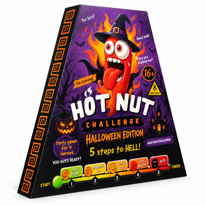 Hot Chip Hot Nut Challenge Halloween Edition – 5 Levels – 24g