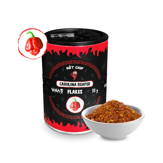 HOT-CHIP Carolina Reaper Chilivlokken 10 g – 2.200.000 SHU