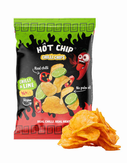 HOT CHIP - Chips Chili & Lime 80g