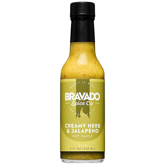 Bravado Creamy Herb & Jalapeno Hot Sauce