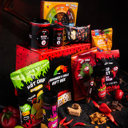 Beginner’s Chilli Gift Box – Pittige Cadeaubox voor Starters | Spicy Snacks, Sauzen & Kruiden | Perfect Chili Cadeau