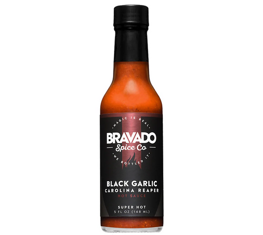 Bravado Black Garlic Carolina Reaper Hot Sauce