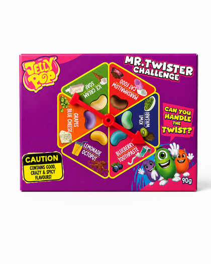 JellyPop Mr. Twister Challenge - Jelly Beans Snoepspel - 90 g