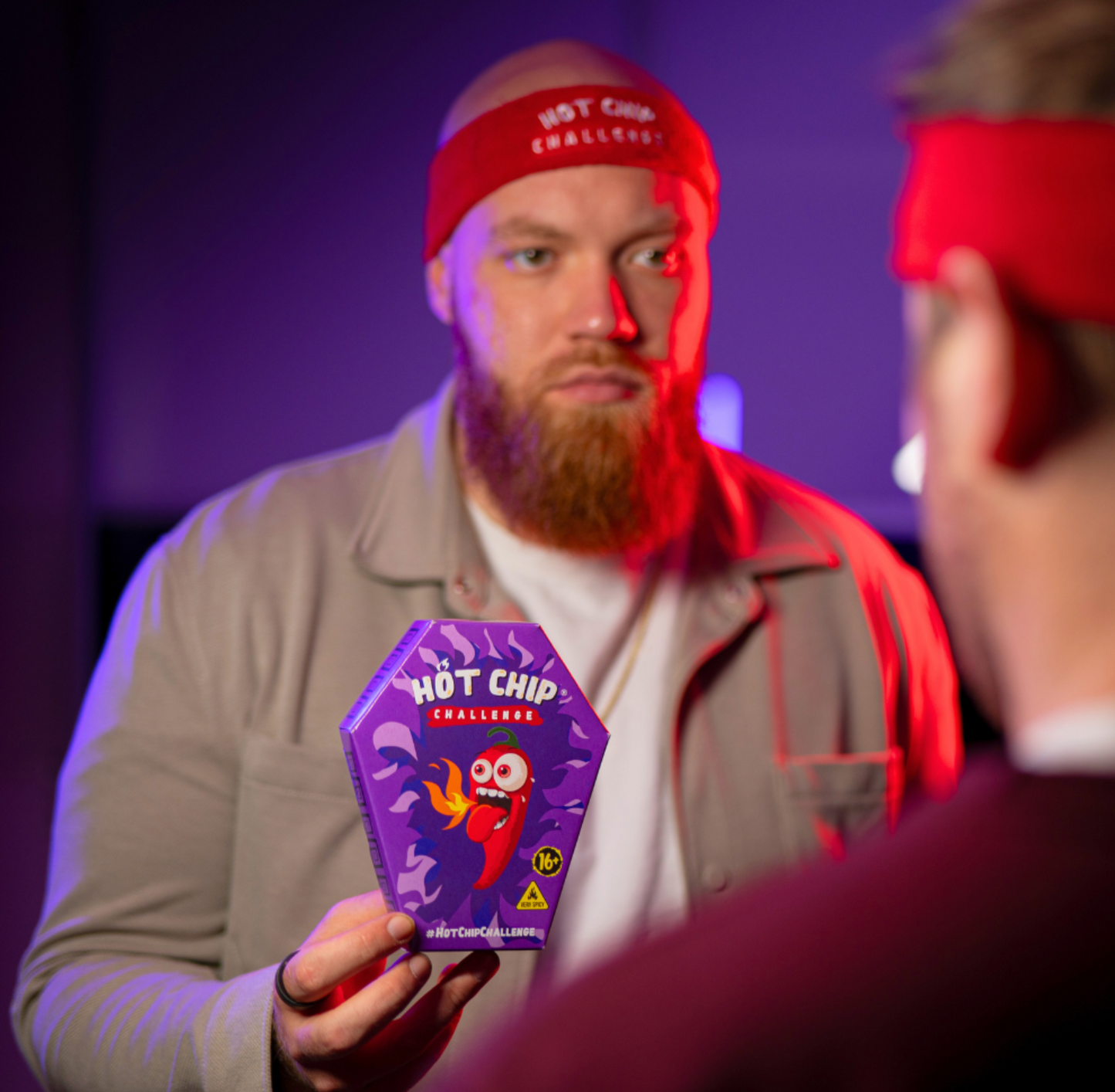 Hot Chip Duel Challenge Box Double Trouble – Extreem Pittige Challenge voor 2 Personen met Carolina Reaper