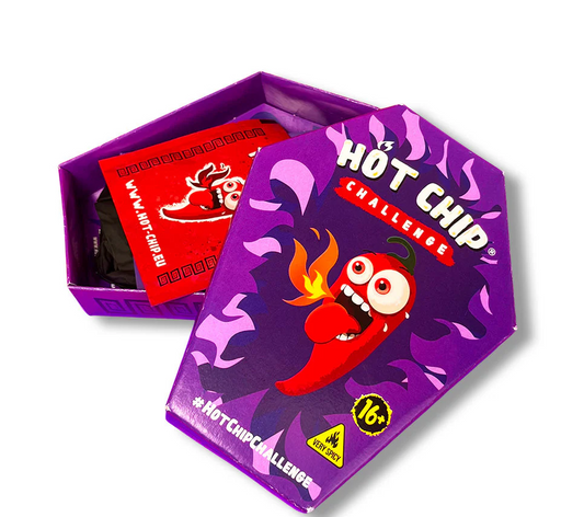 Hot Chip Challenge - De heetste uitdaging ter wereld met Carolina Reaper Peper & Trinidad Scorpion 2 pack