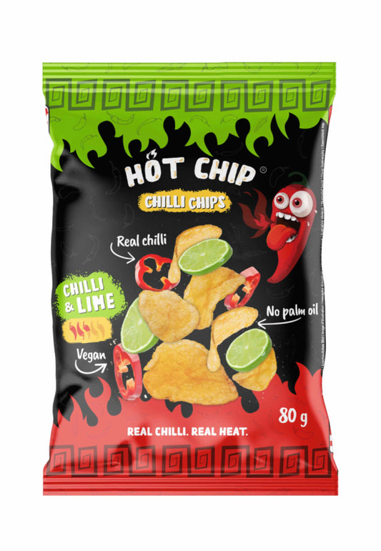 HOT CHIP - Chips Chili & Lime 80g