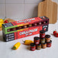 HOT-CHIP Chilipuree Proeverijset – 8 Pepersoorten - Gift Set (8 x 35 ml)