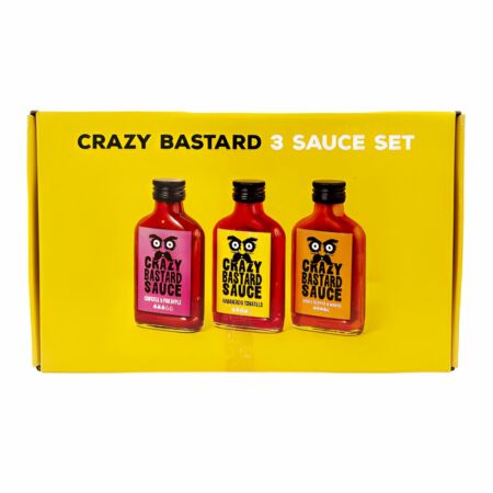 Crazy Bastard 3 Sauce Set - Best Sellers