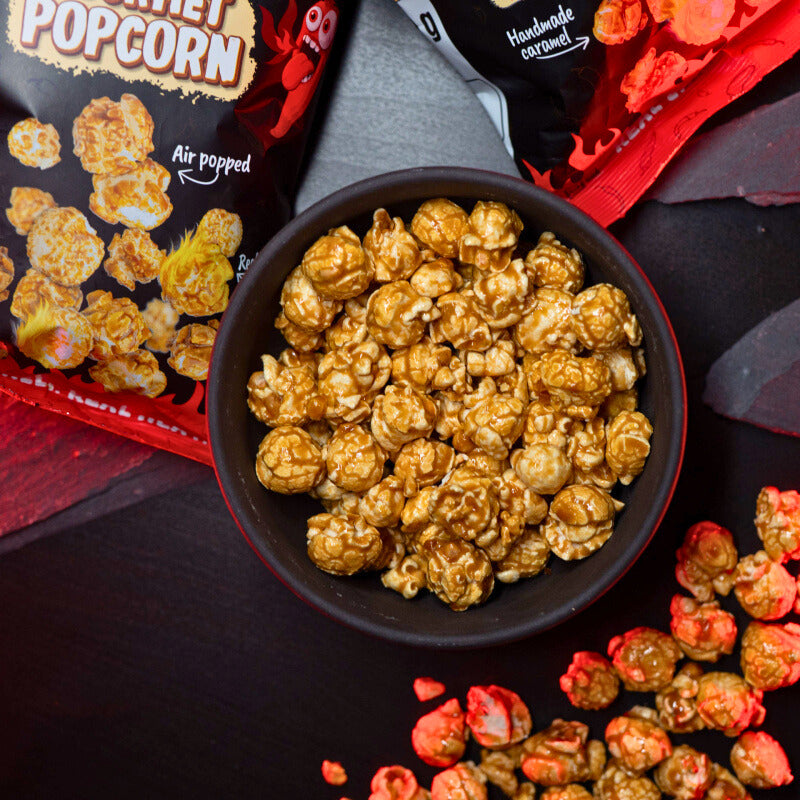 Spicy Caramel Popcorn 120 g – Zoete Karamelpopcorn met Habanero