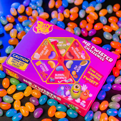 JellyPop Mr. Twister Challenge - Jelly Beans Snoepspel - 90 g