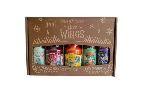 Mic's Chilli Hot Wings Gift Set - Ultimate 5 pack - Award Winning Hot Sauce 2025