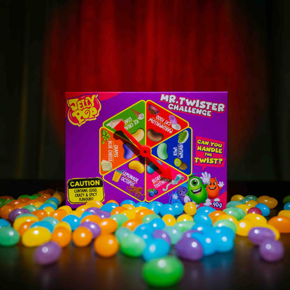 JellyPop Mr. Twister Challenge - Jelly Beans Snoepspel - 90 g