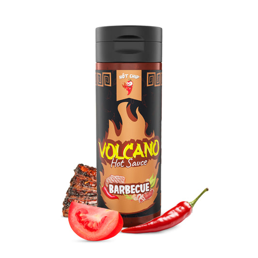 Volcano Hot Sauce - Spicy Barbeque saus