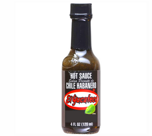 El Yucateco Salsa Picante Negra de Chili Habanero 120ml