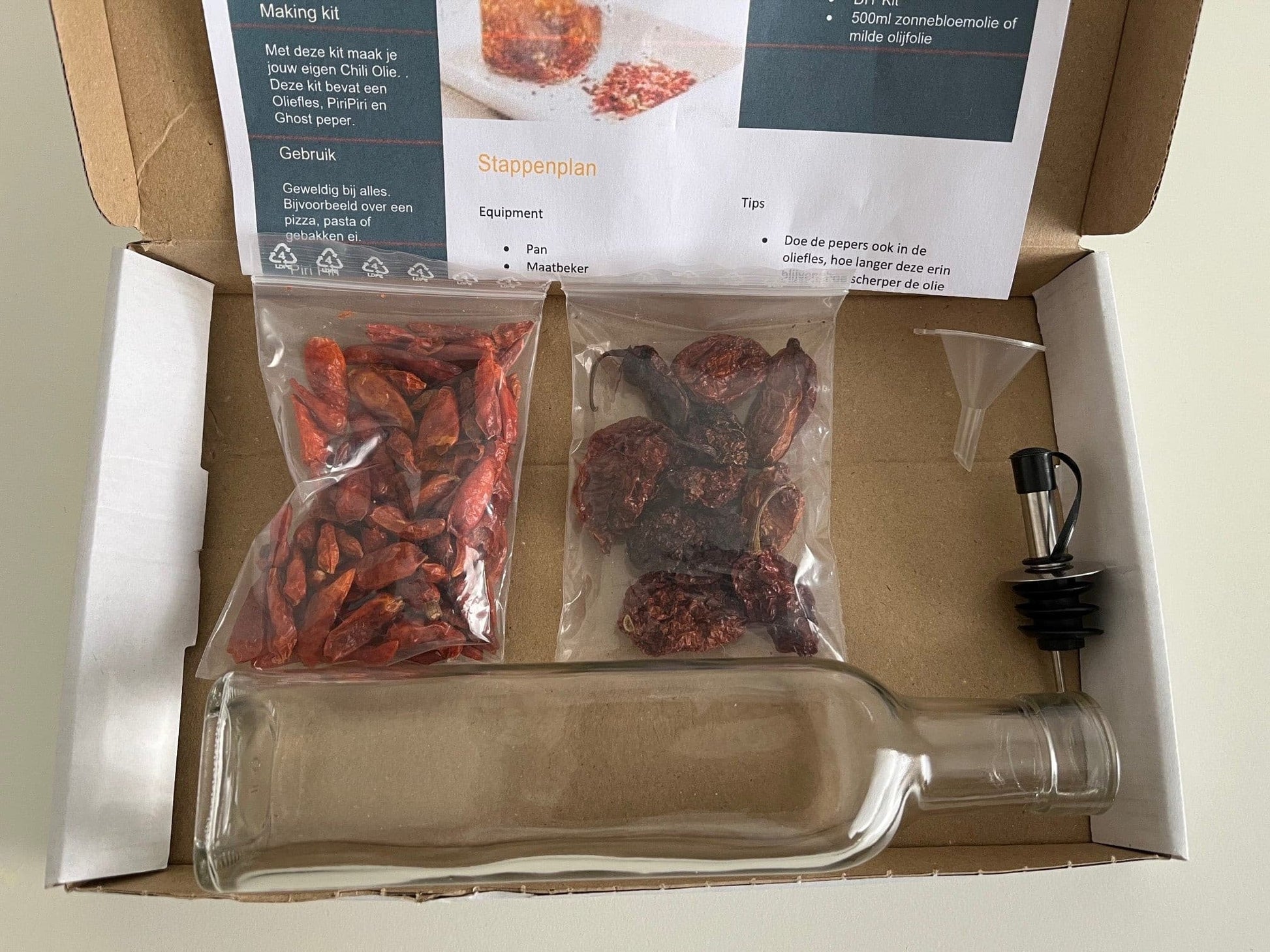 Chili olie diy set