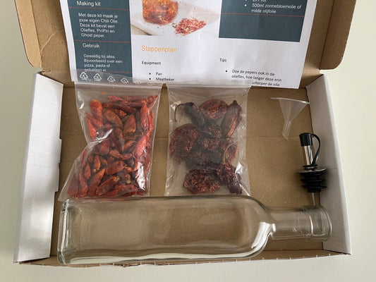 Chili olie diy set