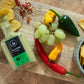 Groene hot sauce voor mexicaanse gerechten zoals nachos en taco's