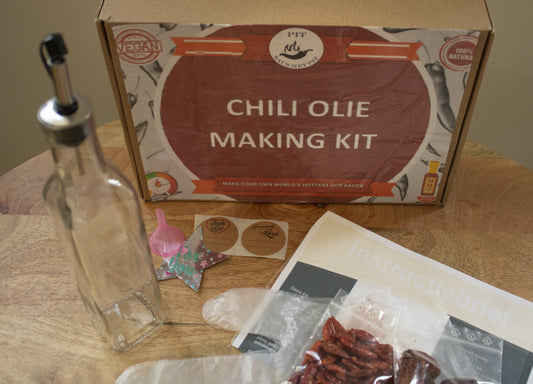Chili olie maken